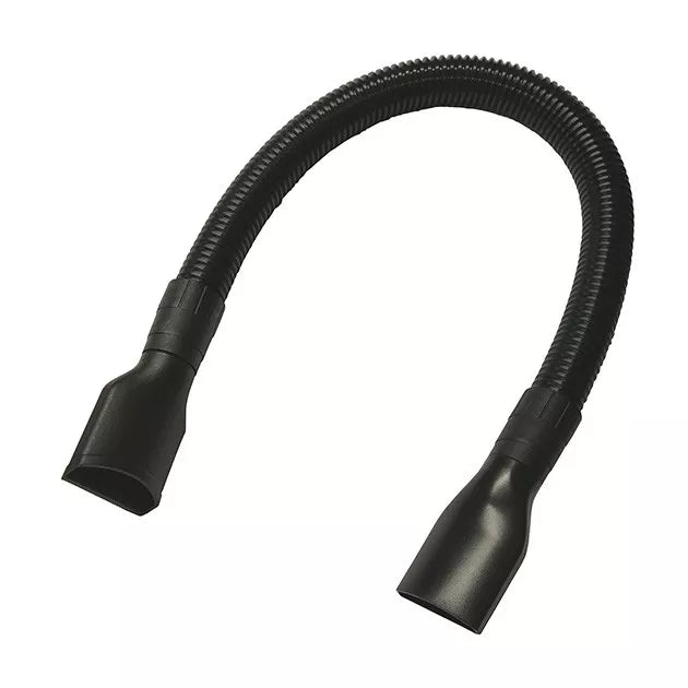 The Extension Hose for HSVC4 is a flexible black hose with flat, wide nozzles on both ends, designed for the Chilli Series Vacuum Cleaner. Shown against a white background, it's perfect for upgrading your cleaning routine.
