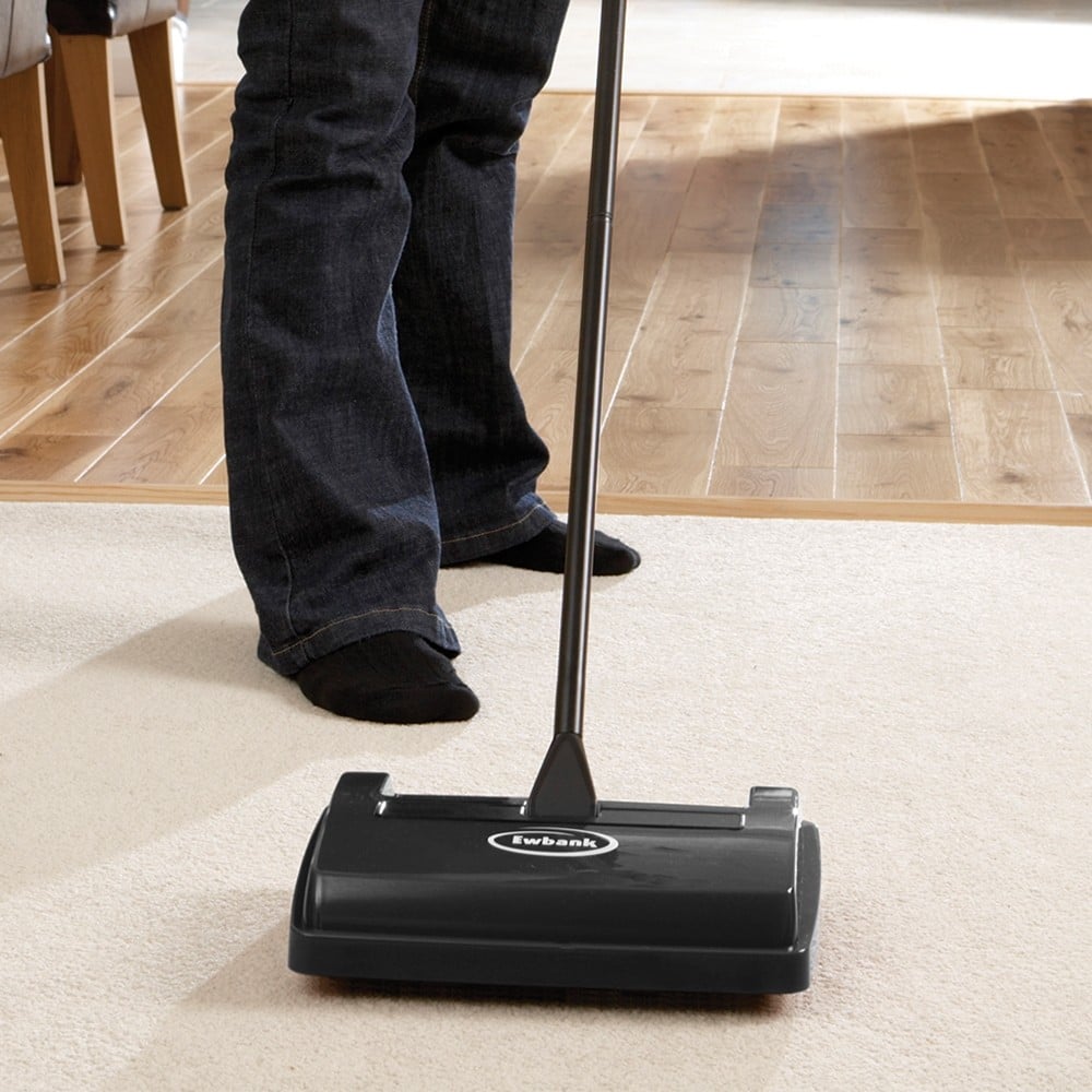 EWBANK Floor Carpet Rugs Speed Sweep Hand Sweeper Cordless Manual Cleaner Duster 