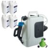 10 Litre Disinfecting Fogger Machine Sprayer & x4 Disinfectant Bottles Included